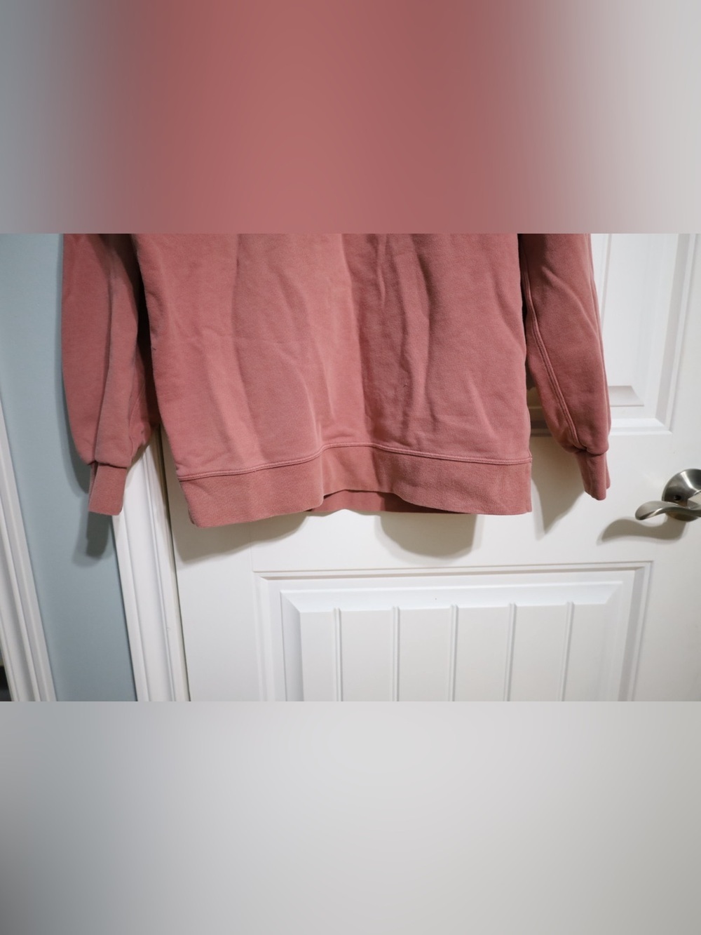 Lululemon Pink Perfectly Oversized Crewneck Sweater Size 4-6 - Picture 3 of 6